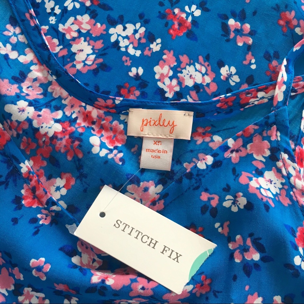 Pixley Eisenhower Strappy Top, Stitch Fix, NWT - Picture 3 of 6